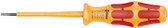 WERA 05051580001 1060 i VDE-insulated Kraftform slotted screwdriver, 0.4 x 2.5 x 80 mm