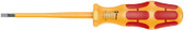 WERA 05051583001 1060 i VDE-insulated Kraftform slotted screwdriver, 0.8 x 4 x 100 mm