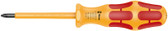 WERA 05051611001 1065 i PZ VDE-insulated Kraftform Phillips-head screwdriver, PZ 1 x 80 mm
