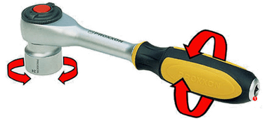Proxxon Industrial 23082 Rotary Drive Ratchet 1/4 - ChadsToolbox
