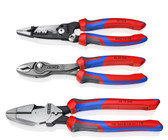 KnipeXtend 3 Pc Plier Set Popular Electricians Kit Comfort Handles