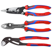 KnipeXtend 3 Pc Plier Set Popular Electricians Kit Comfort Handles
