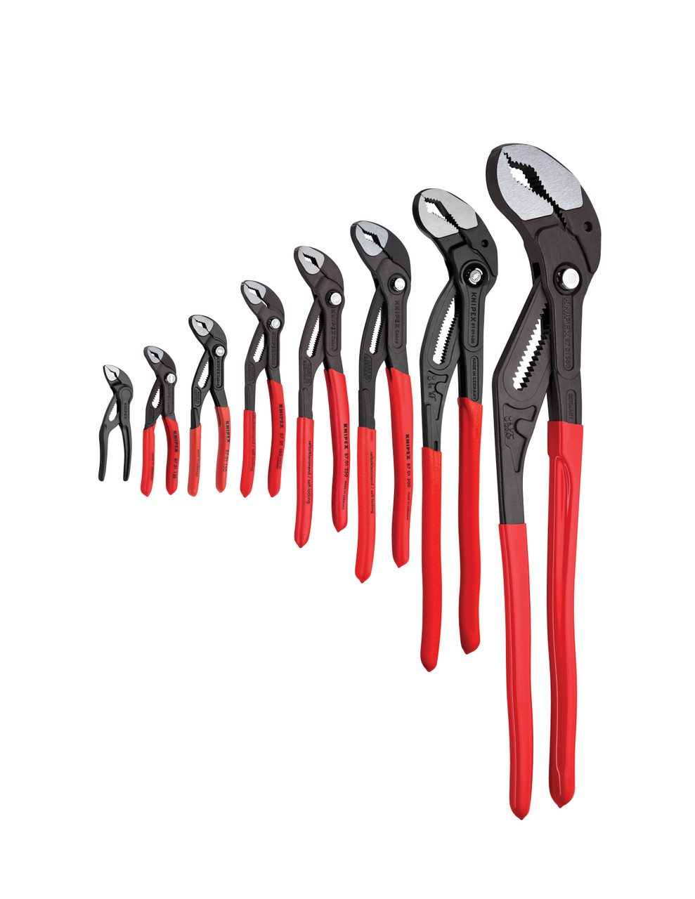 Knipex 9K 00 80 149 US 8 Piece Cobra Pliers Set - ChadsToolbox.com Inc