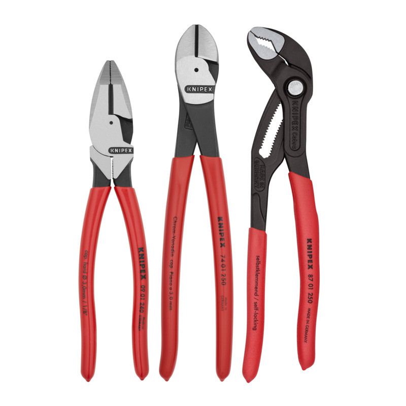 Buy Knipex 00 20 11 Workshop Pliers Set 3-piece