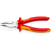 Knipex 08 26 185 Chrome Insulated Needle-Nose Combination Pliers