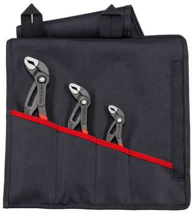 Knipex 00 19 55 S8 3 Pc Cobra® Set in Tool Roll
