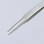 Knipex 92 51 01 Premium Stainless Steel Gripping Tweezers-Blunt Tips