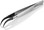 Knipex 92 81 03 Premium Stainless Steel Gripping Tweezers-60°Angled-Pointed Tips