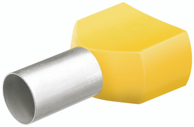 Knipex 97 99 376 10 AWG (6.0 mm²) Twin Wire End Ferrule With Collar