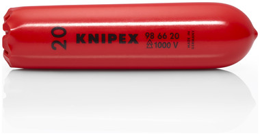 Knipex 98 66 20 Self-Clamping Plastic Slip-On Cap-1000V Insulated