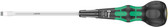 WERA 05007901001 1834 KRAFTFORM BALL-GRIP SLOTTED SCREWDRIVER - WORKSHOP BLADE, 1 X 6 X 150 MM