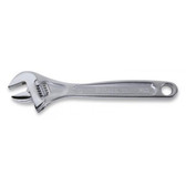 Beta Tools 111/100 Adjustable Wrench w/ Scale, Chrome, 4"