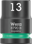 WERA 05005504001 8790 B Impaktor socket with 3/8" drive, 13 x 30 mm