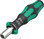 WERA 05051492001 838 RA S Bitholding screwdriver with ratchet functionality, 1/4", 1/4" x 102 mm
