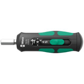 WERA 05075815001 7515 Kraftform Safe-Torque Speed Torque screwdriver, 2-6 Nm, 1/4" x 2.0 Nm x 3.0 Nm x 4.0 Nm x 5.0 Nm x 6.0 Nm x 147.5 mm