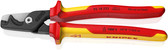 Knipex 95 18 225 US 9" StepCut® XL Cable Shears-1000V Insulated