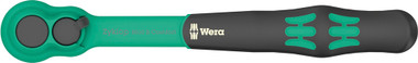 WERA 05005540001 8010 B Zyklop Comfort Ratchet, with reversing lever, with 3/8" drive, 3/8" x 230 mm