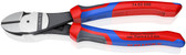 New KnipeXtend 74 02 200 SBA 8'' High Leverage Diagonal Cutters-Comfort Grip