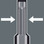 The bit sockets have a 30 mm long and extra slim profile area. This makes even couplings in tight work spaces easily accessible.