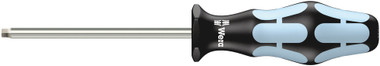 WERA 05032070002 3368 SCREWDRIVER FOR SQUARE SOCKET SCREWS, STAINLESS, # 1 X 80 MM