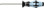 WERA 05032070002 3368 SCREWDRIVER FOR SQUARE SOCKET SCREWS, STAINLESS, # 1 X 80 MM