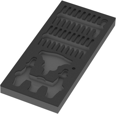 WERA 05137352001 9852 FOAM INSERT KK RATSCHEN SET 1