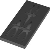WERA 05137384001 9884 FOAM INSERT KNIPEX PLIERS SET VDE 1