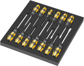 WERA 05150105001 9714 FOAM INSERT CHISELDRIVER SET 1