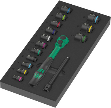 WERA 05150114001 9724 FOAM INSERT 8010 B ZYKLOP COMFORT SET 1