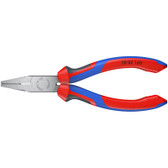 New KnipeXtend 20 02 160 Knipex 6.25 inch FLAT NOSE PLIERS - COMFORT GRIP