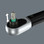 The torque wrench is suitable for mounting 1/4" bits.