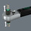 The continuous bit mounting (bits can be inserted from both sides of the torque wrench) is suitable for all 1/4" bits as per ISO 1173.