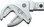 WERA 05020176001 7870 Joker M Self-setting insert spanner for wrench sizes 13-16 mm, 9x12 mm