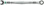 WERA 05020352001 6007 Joker SB Ring ratchet spanner, long design