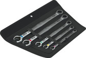 WERA 05020380001 6007 Joker 5 Set 1 Ring ratchet spanner set