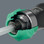 The ratchet with fine toothing integrated in the handle allows fast working. The innovative ratchet mechanism also allows fast "spinning". A real problem solver when there is no resistance from the screw.