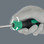 The innovative ratchet mechanism also allows fast "spinning". A real problem solver when there is no resistance from the screw.