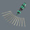 The handle/interchangeable blade system allows rapid exchange of the blades required for a wide range of applications.