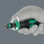 The innovative ratchet mechanism allows "spinning" when the screw offers little resistance.