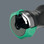 The ratchet with fine toothing integrated in the handle allows fast working. The innovative ratchet mechanism also allows fast "spinning". A real problem solver when there is no resistance from the screw.