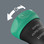Intuitive switching of the ratchet mechanism. Turn the switch clockwise for clockwise screwdriving; turn it counterclockwise for counterclockwise screwdriving. Use position 0 to deactivate the ratchet mechanism for precise working.