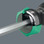 The ratchet with fine toothing integrated in the handle allows fast working. The innovative ratchet mechanism also allows fast "spinning". A real problem solver when there is no resistance from the screw.