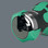 The ratchet with fine toothing integrated in the handle allows fast working. The innovative ratchet mechanism also allows fast "spinning". A real problem solver when there is no resistance from the screw.