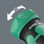 Intuitive switching of the ratchet mechanism. Turn the switch clockwise for clockwise screwdriving; turn it counterclockwise for counterclockwise screwdriving. Use position 0 to deactivate the ratchet mechanism for precise working.