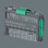 The green locking components of the Tool-Check secure the tool reliably during transport. At the same time, they are easy to operate and allow quick access to the tools.