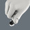 High working speeds can be attained with the Zyklop Mini bit ratchet. The thumb wheel is important, enabling more rapid screwdriving, and the lever of the Zyklop Mini only needs to be used for the final tightening of the screw.