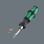 The 815/1 bitholding screwdriver is suitable for 1/4". Reliable and secure hold of the bit thanks to the magnetic bit mounting.