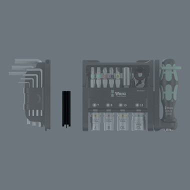 Compact connection of two Tool-Check Modular products with the rigid connector 9549.