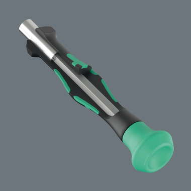 Multi-component screwdriver handle for ergonomic working.