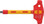 WERA 05005122001 410 i VDE B RA VDE-insulated T-handle adapter screwdriver with ratchet functionality for 3/8" sockets